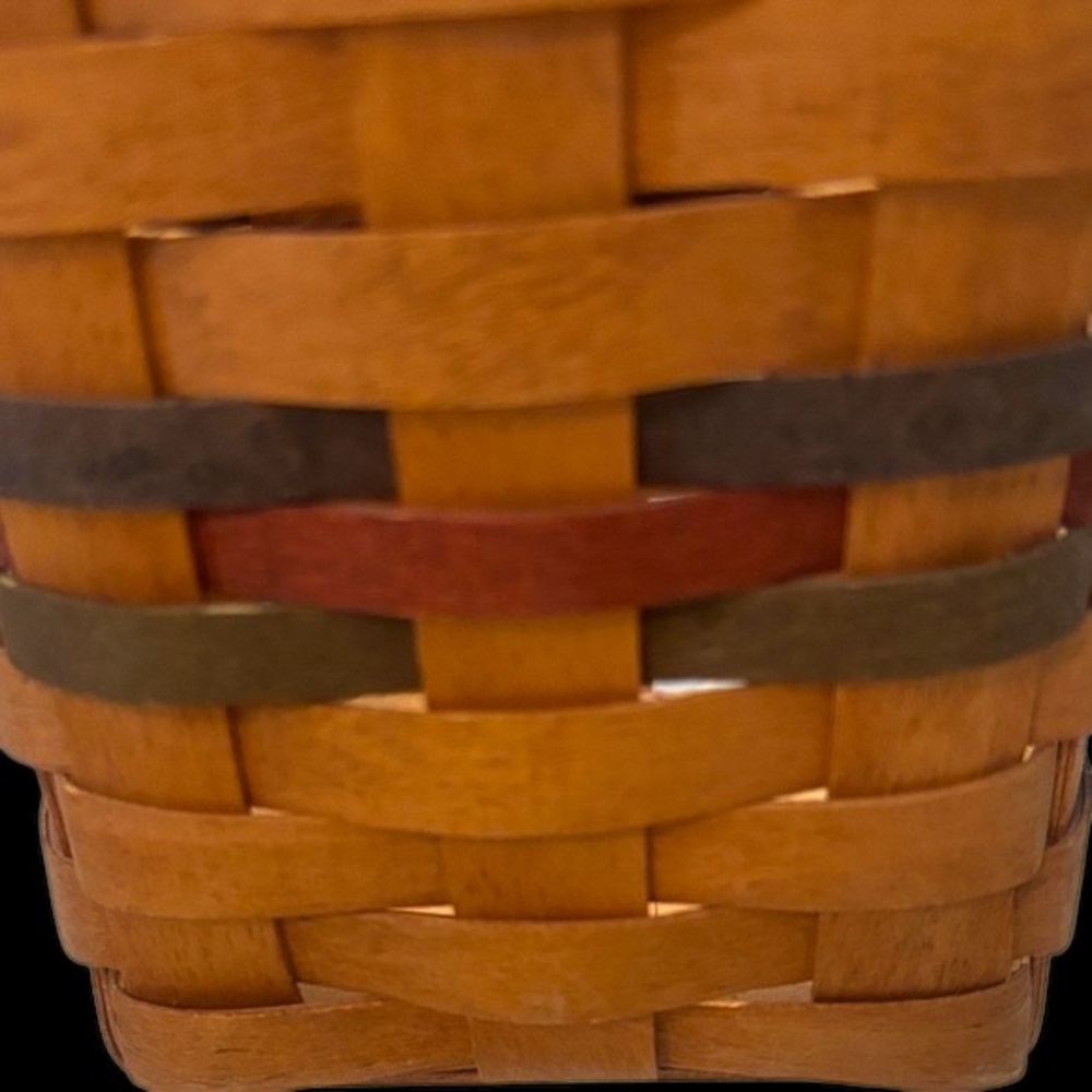 Vintage 1992 Longaberger Shades of Autumn Bittersweet Basket - Picture 9 of 16